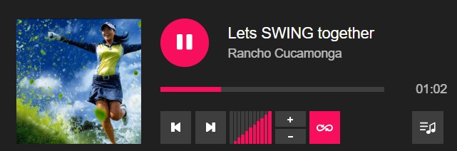 Golf-Live Musik-Player